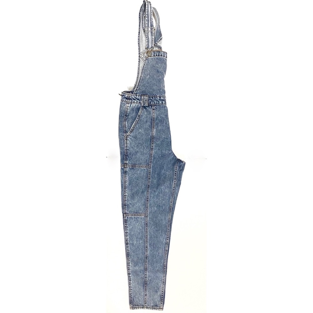 Levi’s Vintage Mom Utility Overalls Stone Wash NWT - Picture 3 of 13